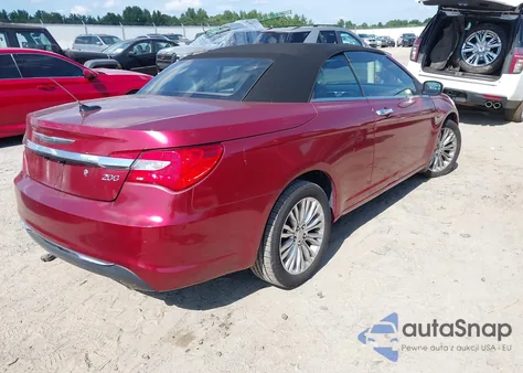 2011 Chrysler 200 Limited из США, поврежденный, VIN 1C3BC7EG3BN535929